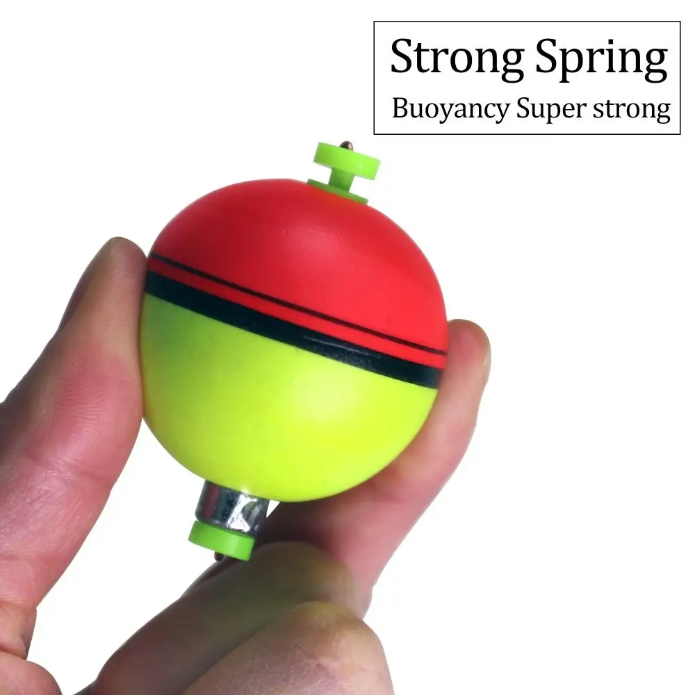 25mm 40mm 50mm Fishing Ball Bobbers EVA Weighted Fishing Float Bobber Marker Hard Round Ball Foam Float Sea Fishing