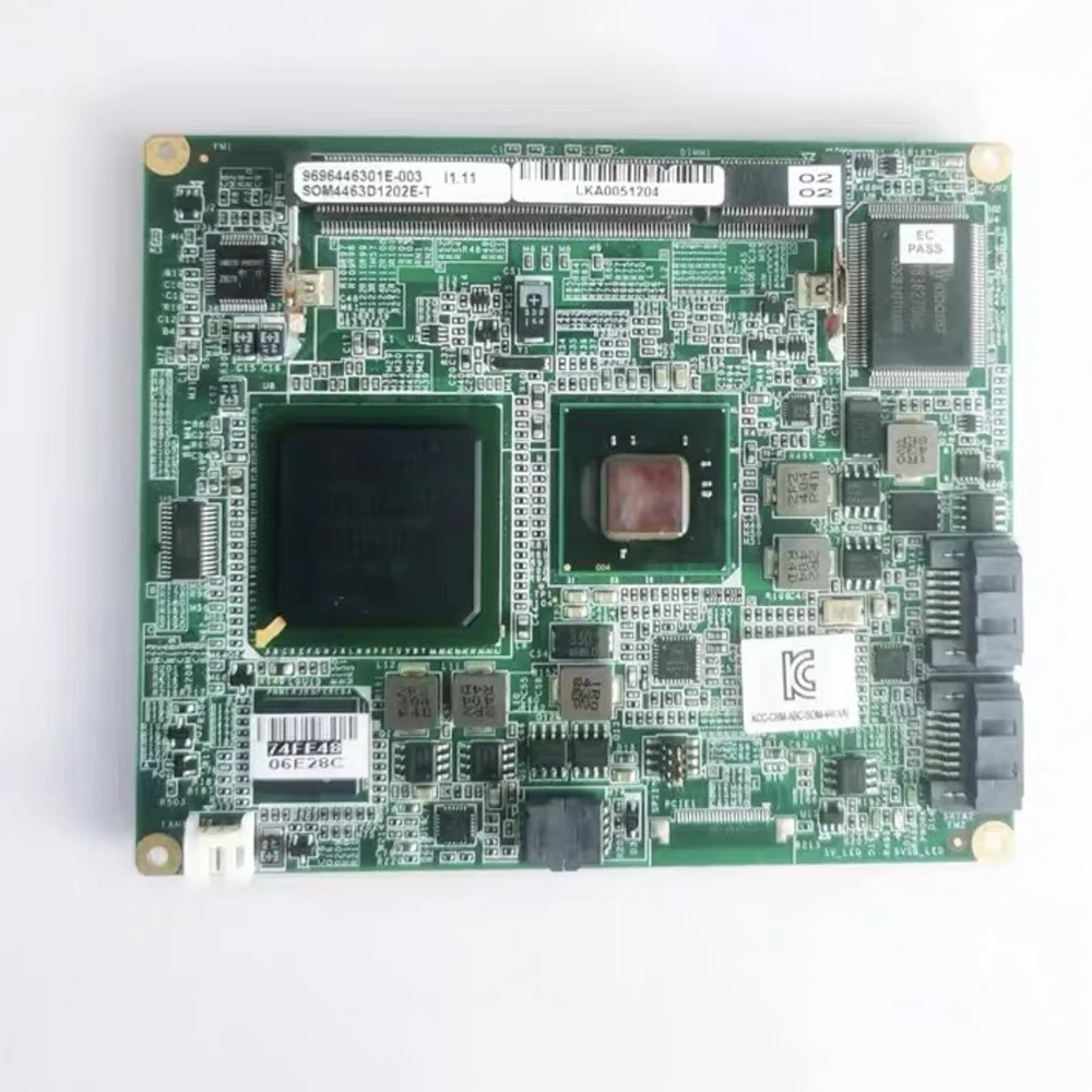 SOM-4463 For Advantech Industrial Board ATOM D525 ETX Medical Equi-pment Motherboard SOM-4463D