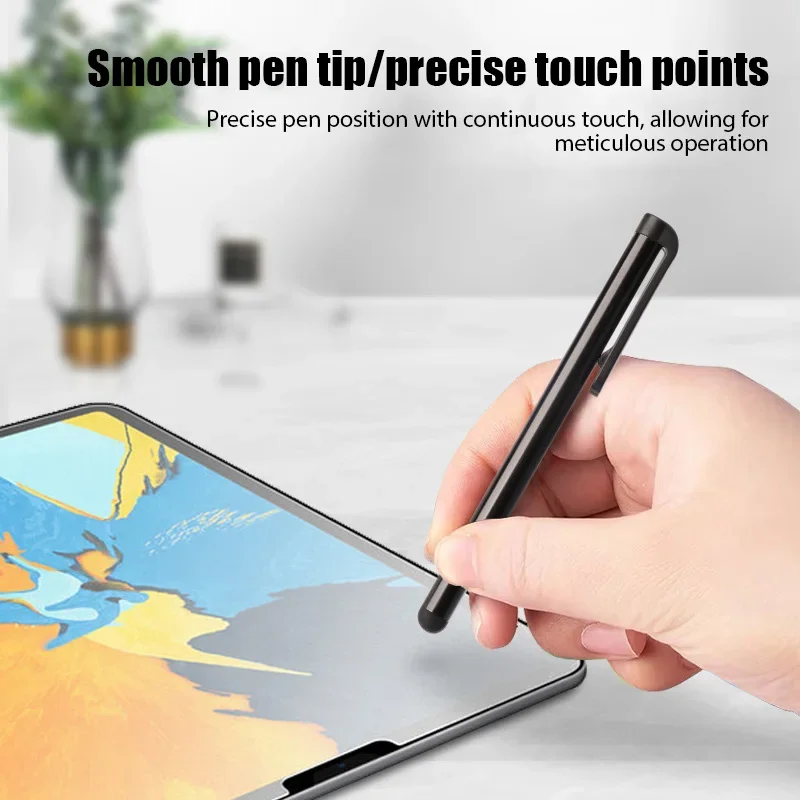 1Pc Capacitance Universal Stylus Pen Mobile Phone Touch Screen Accessories Metal Capacitive Pen Tablet for Xiaomi Iphone