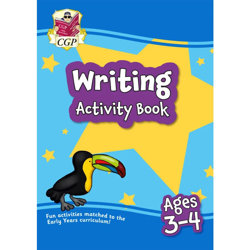 New Writing Activity Book For Ages 34 Perfect For Preschool Practice And Home Learning CGP Books 9781789086065