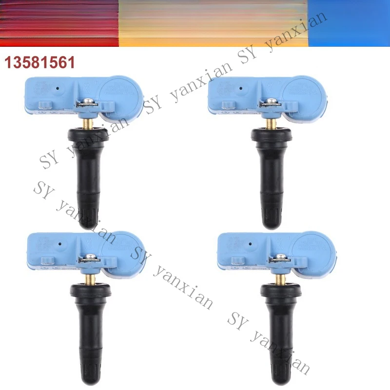 

SY+ 4X TPMS TYRE PRESSURE SENSORS Fits For Holden Colorado & Trailblazer 13581561