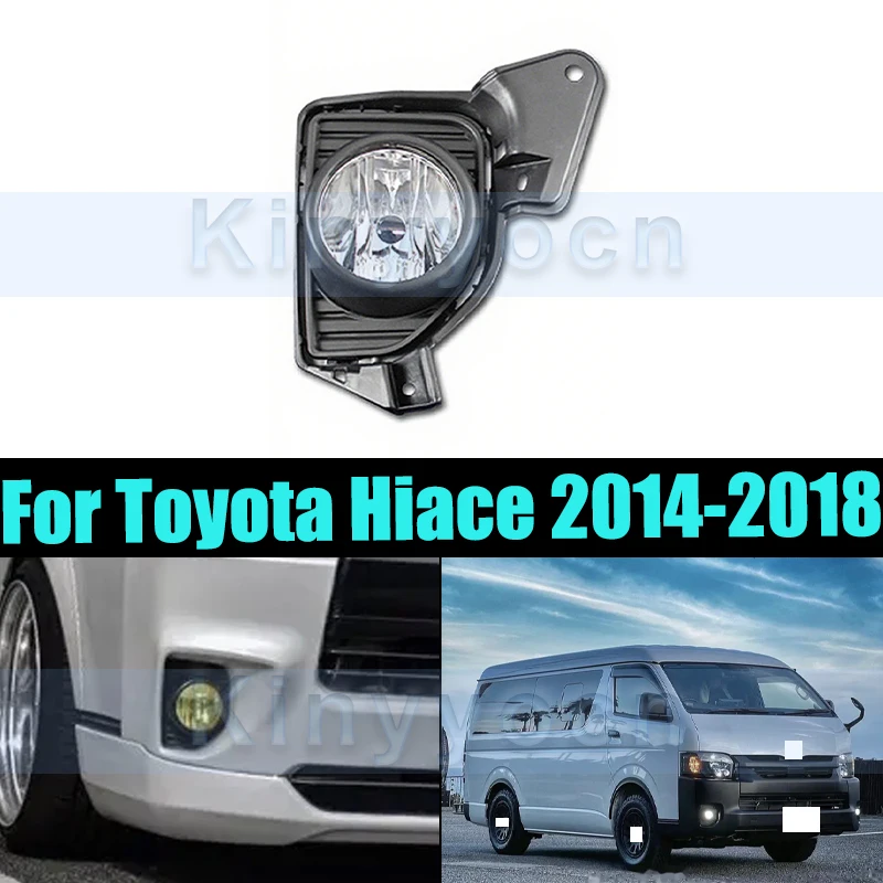 

Противотуманные фары переднего бампера для Toyota Hiace 2014-2018 Противотуманные фары Противотуманные фары Передний бампер Дневные ходовые огни