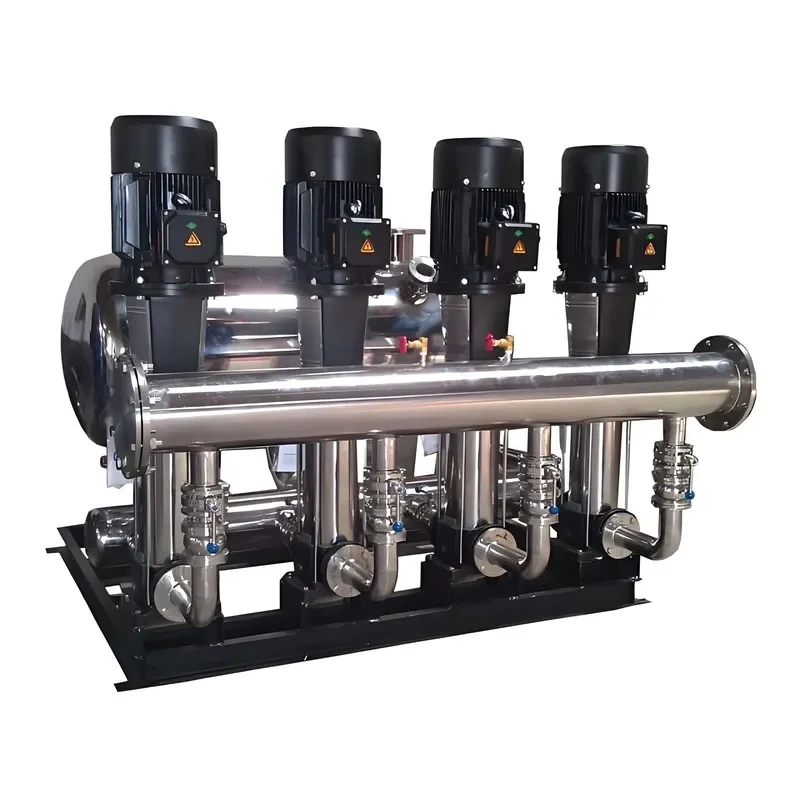Reverse Osmosis Water Filtration System with Variable Frequency Constant Pressure Booster Pump 500L/Hour for Building