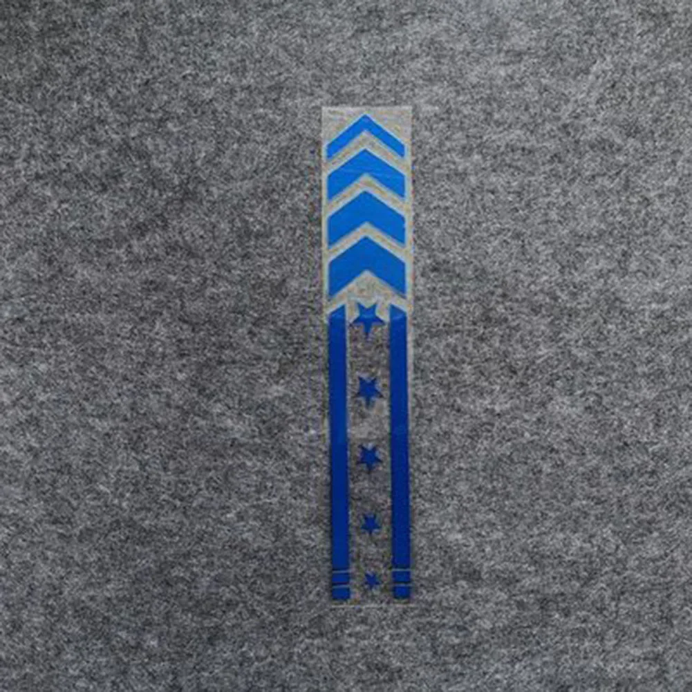 Reflective Arrow Decals Compatible with Motorcycle Mudguard Rim Stripe Wheel Tape Stickers Air Pocket Release Design