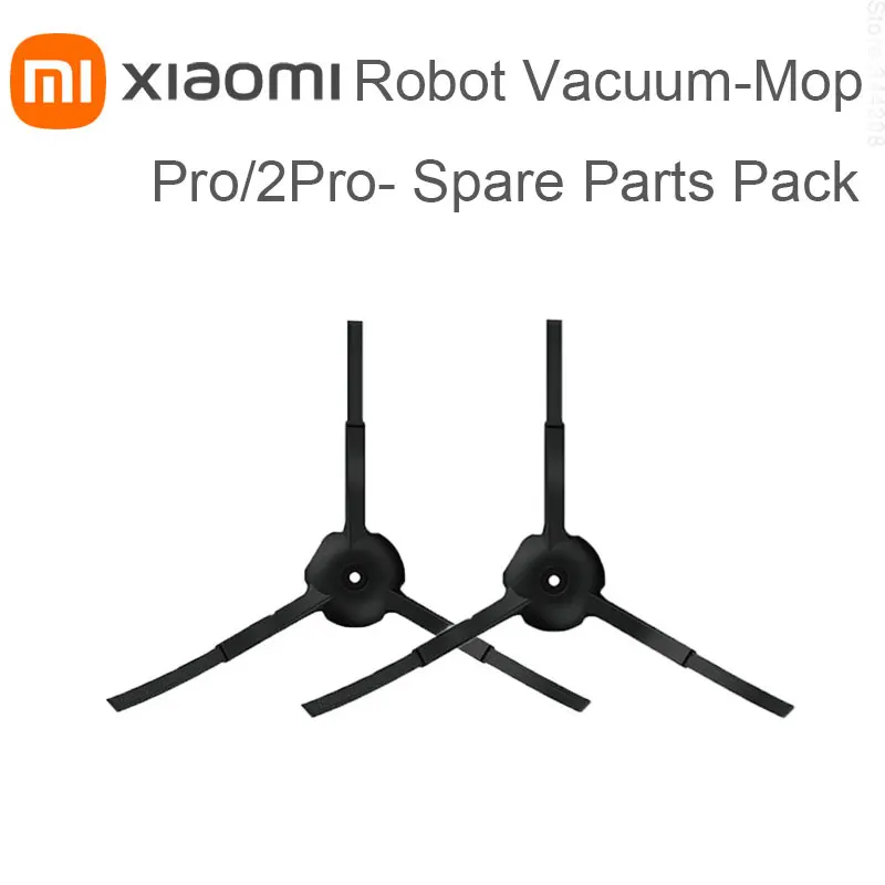 Original NEW XIAOMI MIJIA Robot Mop Pro 2Pro Vacuum Cleaner Accessories Mop Side Brush Pack Kits Main Brush Cover Spare Parts