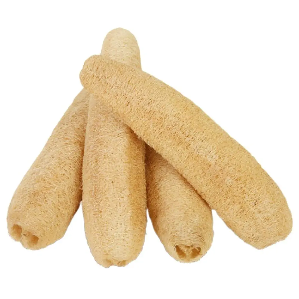 Natural Loofah Luffa Sponge Non-stick Long Dishwashing Artifact Ecological Planting Good Absorbency Pot Brush Bath Kitchen