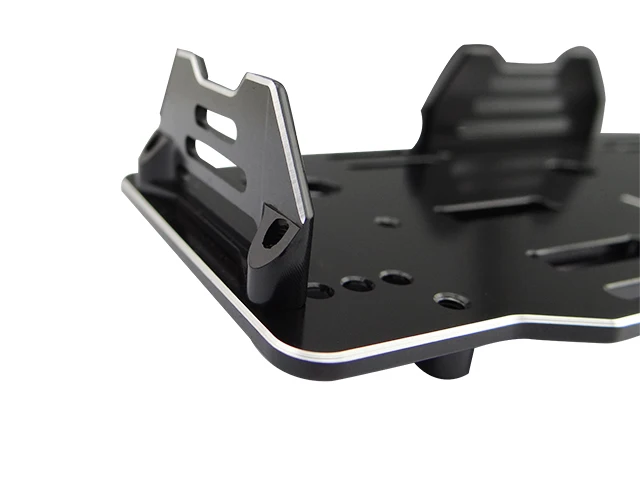 Hot Racing Aluminum Battery Tray Set With Receiver Box Mount Fits 6S or 8S LiPo Battery