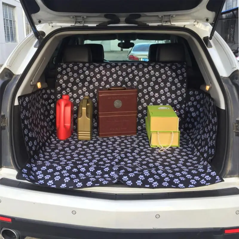 

Pet Trunk Liner SUV Vehicle Back Trunk Liner Waterproof Non-Slip Back Seat Trunk Pet Mat Dog Blanket Pad For Luggage Mat Outdoor