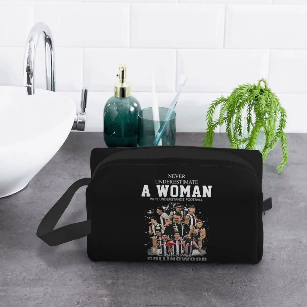 حقيبة مكياج من كولينجوود، منظم مستحضرات التجميل، مجموعة أدوات التخزين، حقيبة مستحضرات التجميل للنساء، مقلمة للسفر