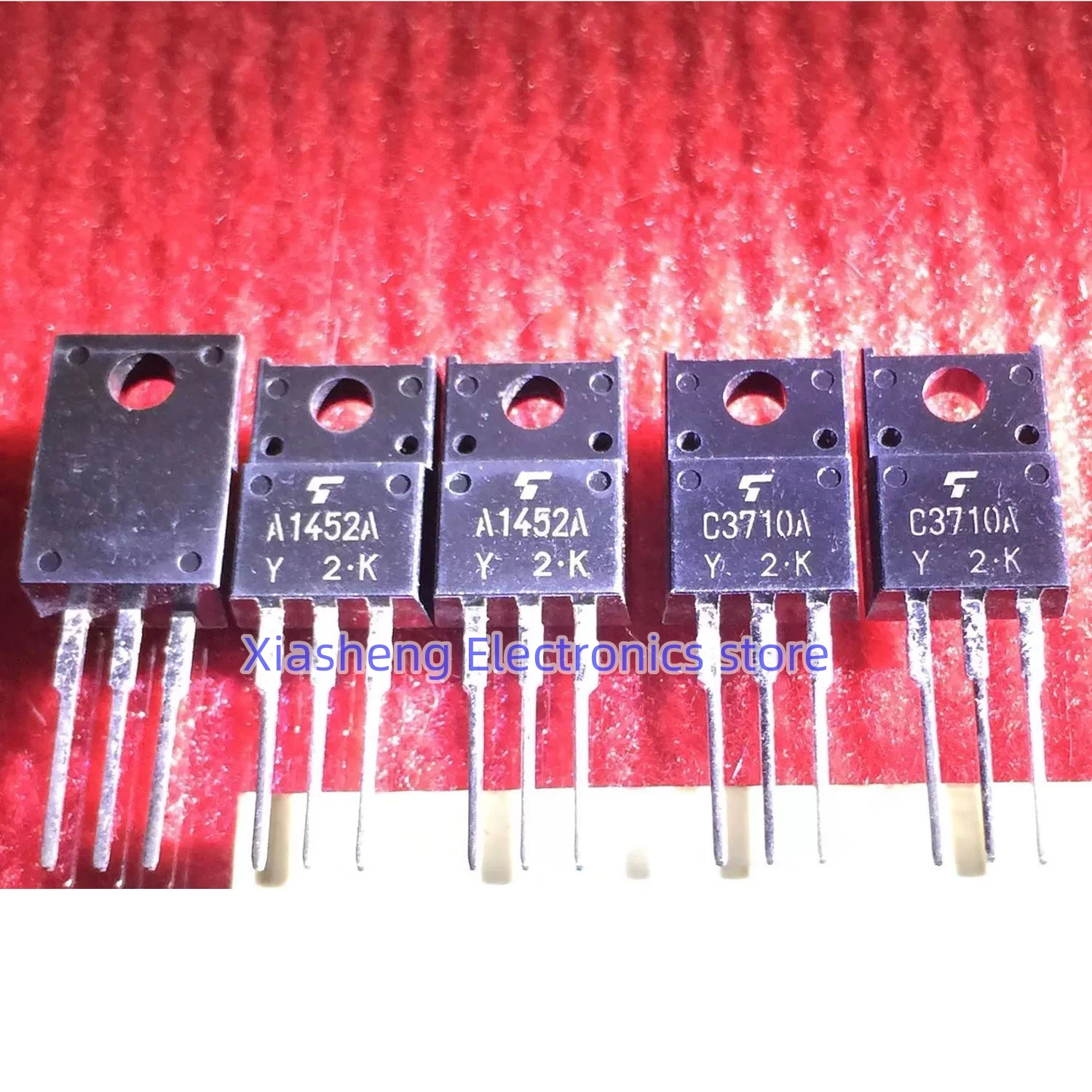 

New Original 5Pairs 2SA1452A A1452A + 2SC3710A C3710A TO-220F Transistor In Stock Good Quality