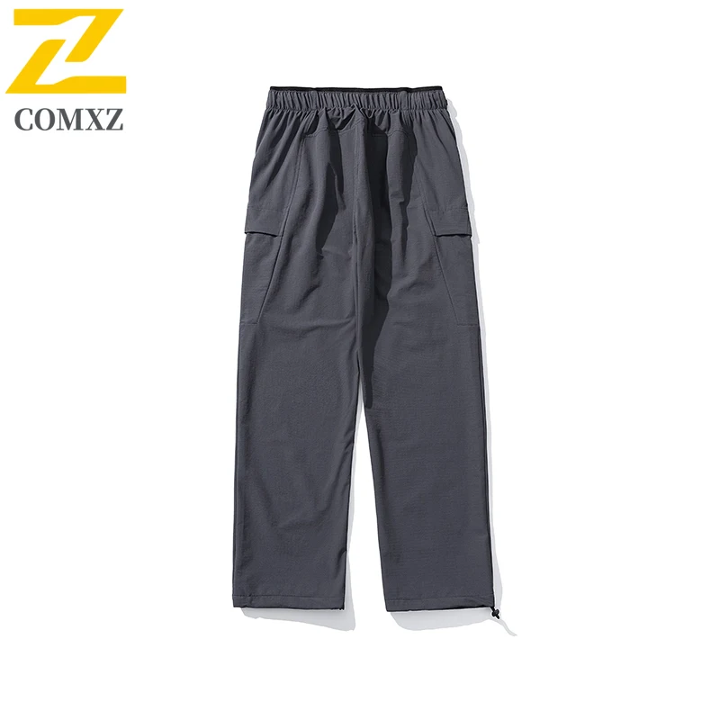 السراويل البضائع الفاخرة الخفيفة 2025 جديد الخريف عادية بلون عداء ببطء تسلق الجبال نمط بنطلون في الهواء الطلق التخييم السراويل