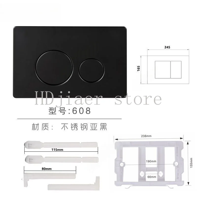 

Universal concealed cistern hidden squat toilet tank accessories panel wall-mounted cistern panel