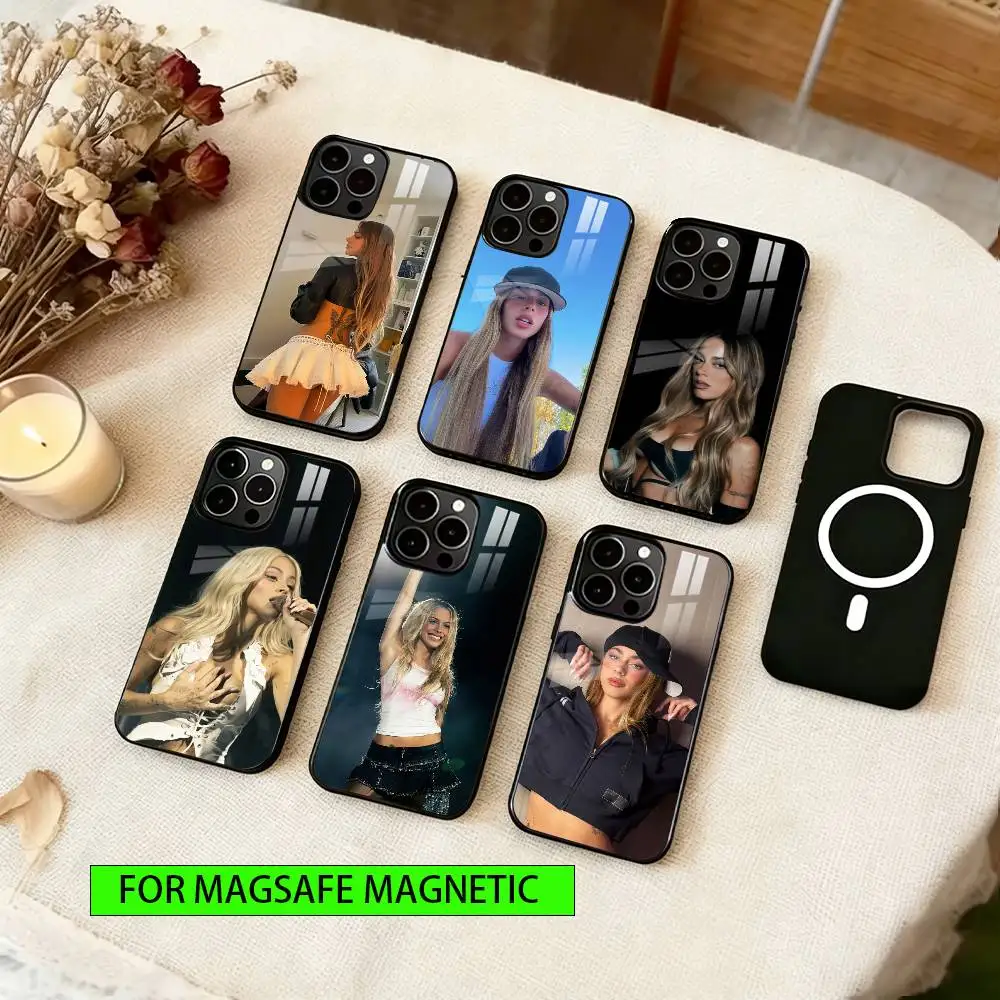 

Martina Stoessel Singer Phone Case For iPhone17,16,15,14,13,12,11 Plus,Pro Magnetic with Magsafe Wireless Charging