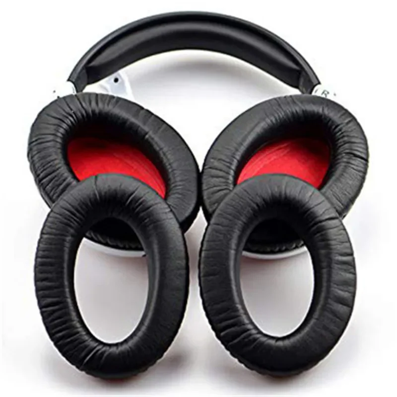 Replacement Protein Leather Ear Pads Cushion Cover Earpads for Sennheiser HD380 PRO Headset