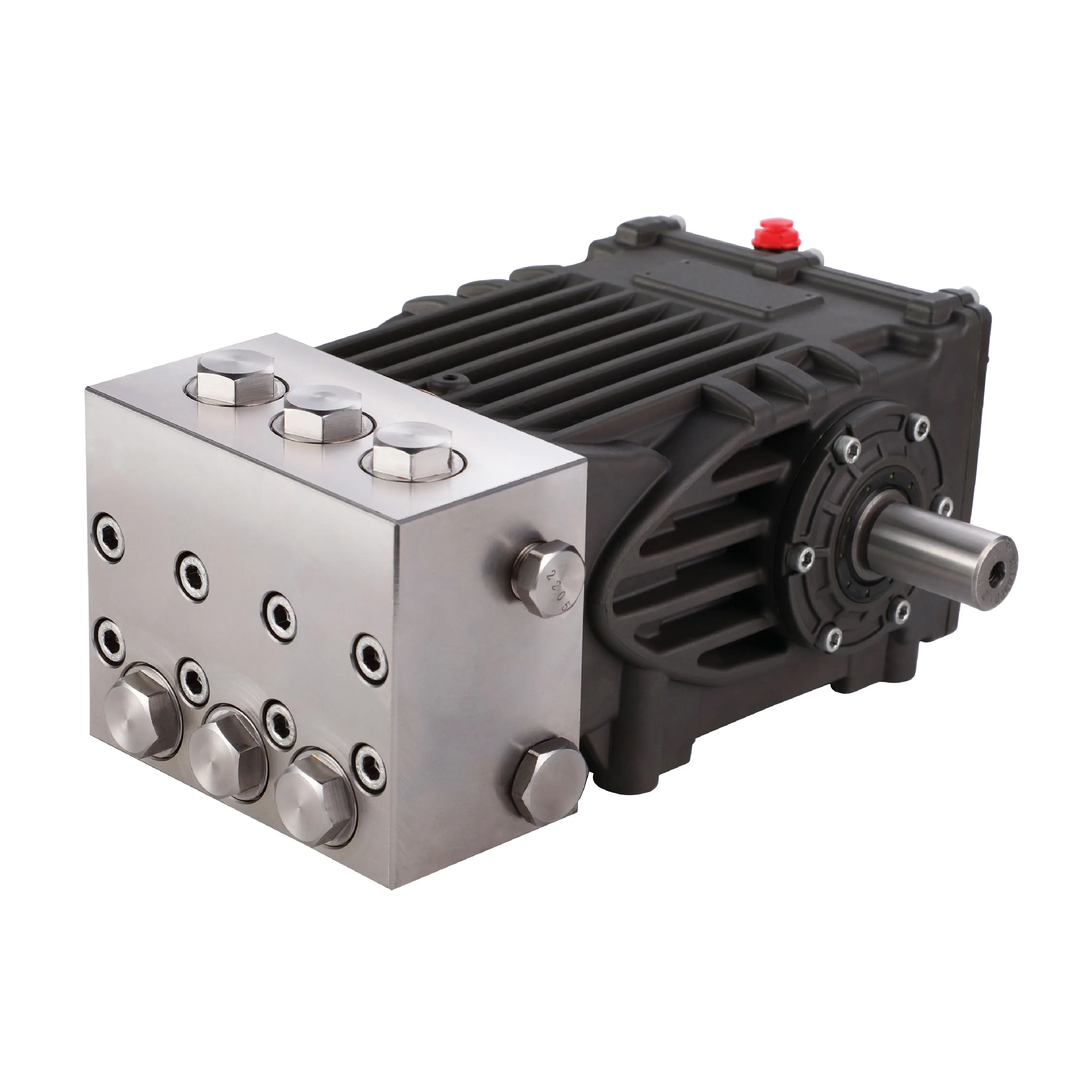 76.8Lpm 150 Bar  Industrial Triplex Plunger Pump High Pressure Water Pump
