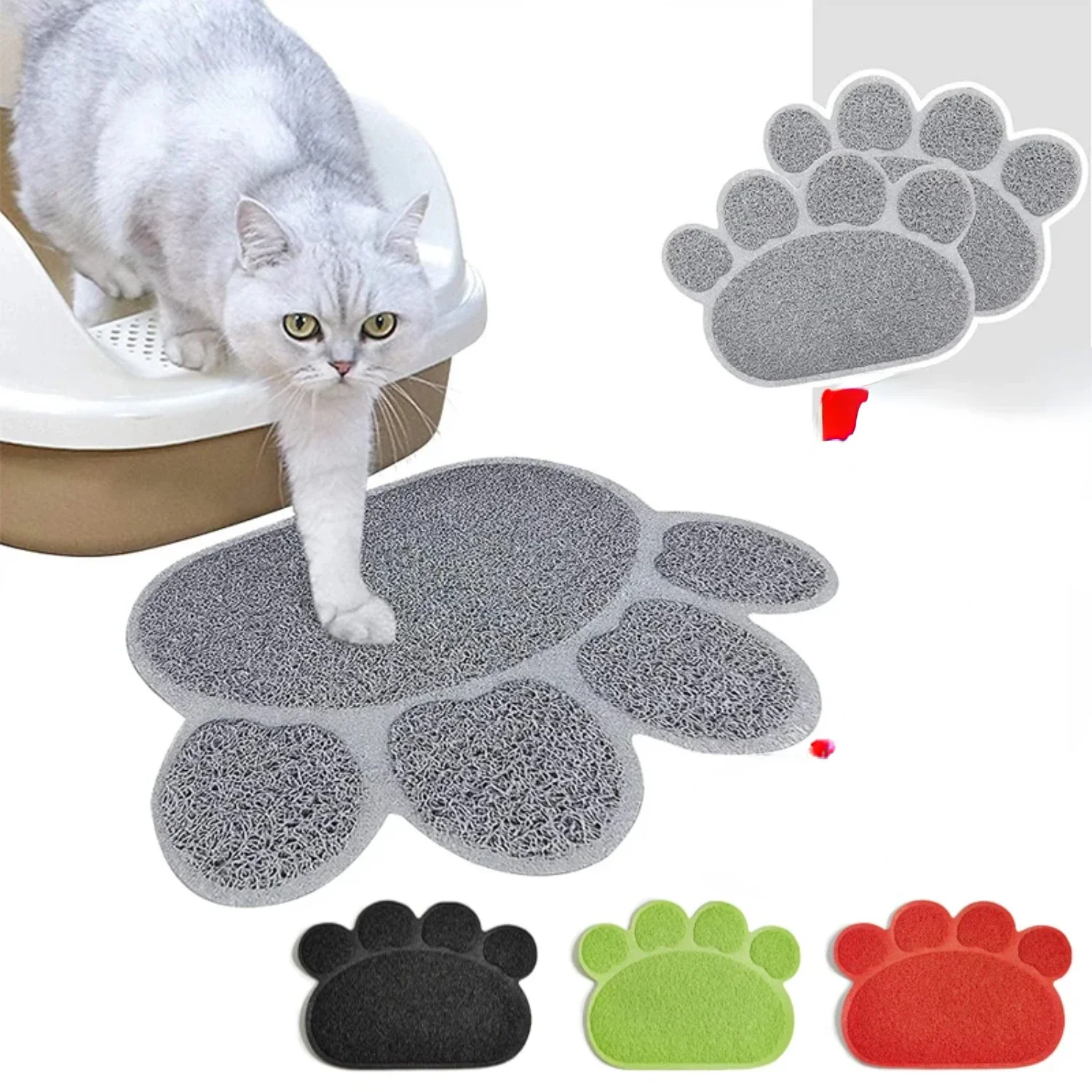 

Make your home clean and cozy for your furry friends with this reliable, waterproof, and plush washable non-slip sand toilet mat