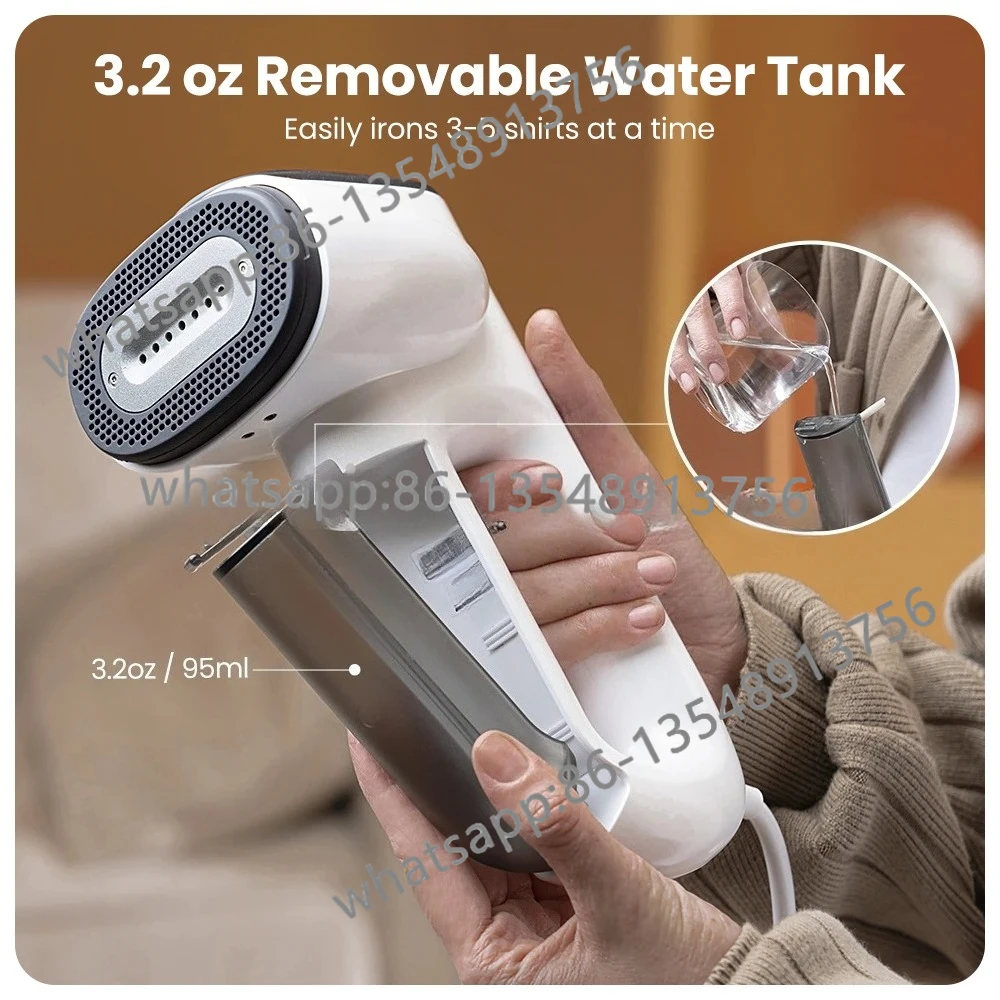 

Self-Priming Portable Steam Iron – Automatic Vacuum Steam Garment Ironing Machine for Home/Everyday Use