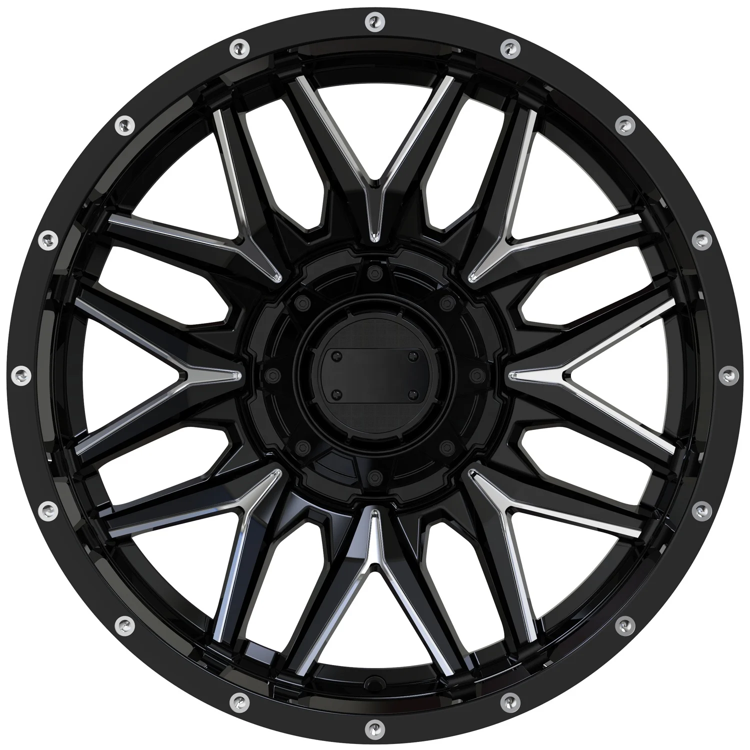 

Wenqi 2026 20x10 Inch Car Wheels - Heavy- Aluminum Alloy Rims For Trucks, Enhanced Traction For Rough Terrain
