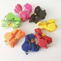 Plastic Whistle Referee Coach For Football Basketball Running Sports Training  Survival School Game Tools Random Color