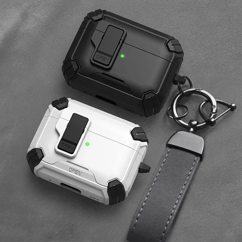 Security Lock Cover for AirPods Pro 2 3 Case for AirPods Pro2 Pro 2nd Gen 2023 Case Shockproof Cover Air Pods Pro airpods3 Funda