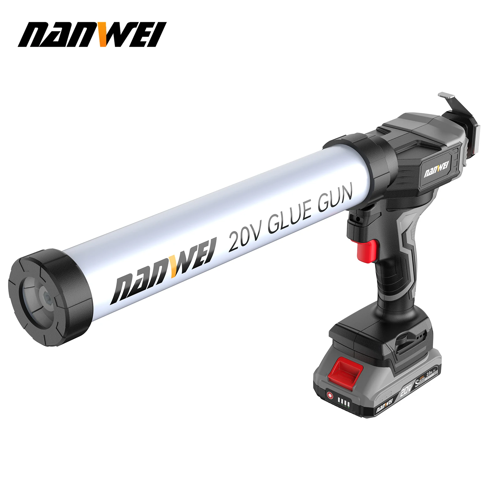 High Quality Lithium Battery Power Tool Set 600ML Cordless Brushless Caulking Gun Sealant Gun
