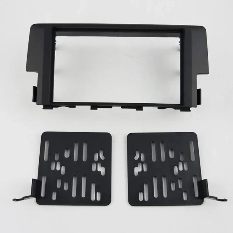 

Double 2din Car Fascia frame For Honda CIVIC 2016-2018 Panel Plate Mounting Dash Installation Bezel Trim Kit