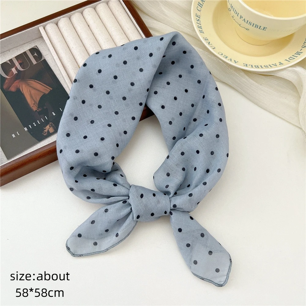 Корейский нежный кружевной шарф для волос, разноцветный реквизит для фотосессии, платок, аксессуары для волос, милая повязка для волос, ремешок для женщин и девочек