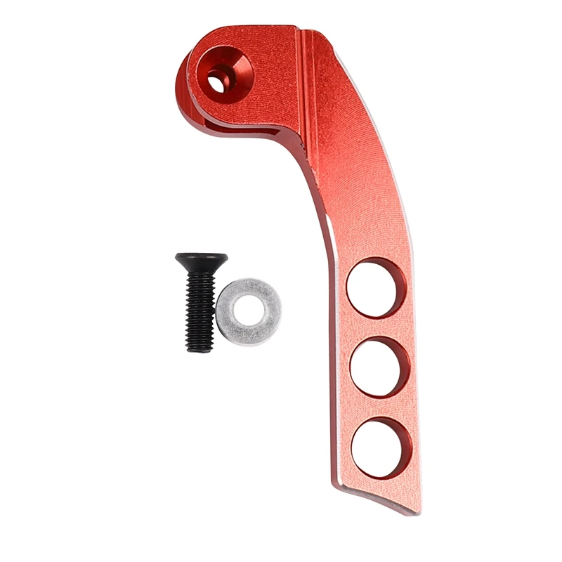 Metal 4-Hole Transmitter Neck Strap Balancer Adjuster for Futaba Radiolink Frsky X9D RC Remote Control,Red Vertical