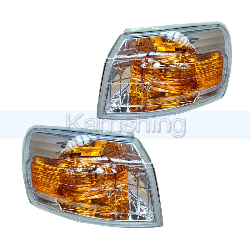 Kamshing 1Pair Front Corner Light For Toyota Corolla AE110 1995-1997 Turn Signal Lamp Headlight Marker Lamp