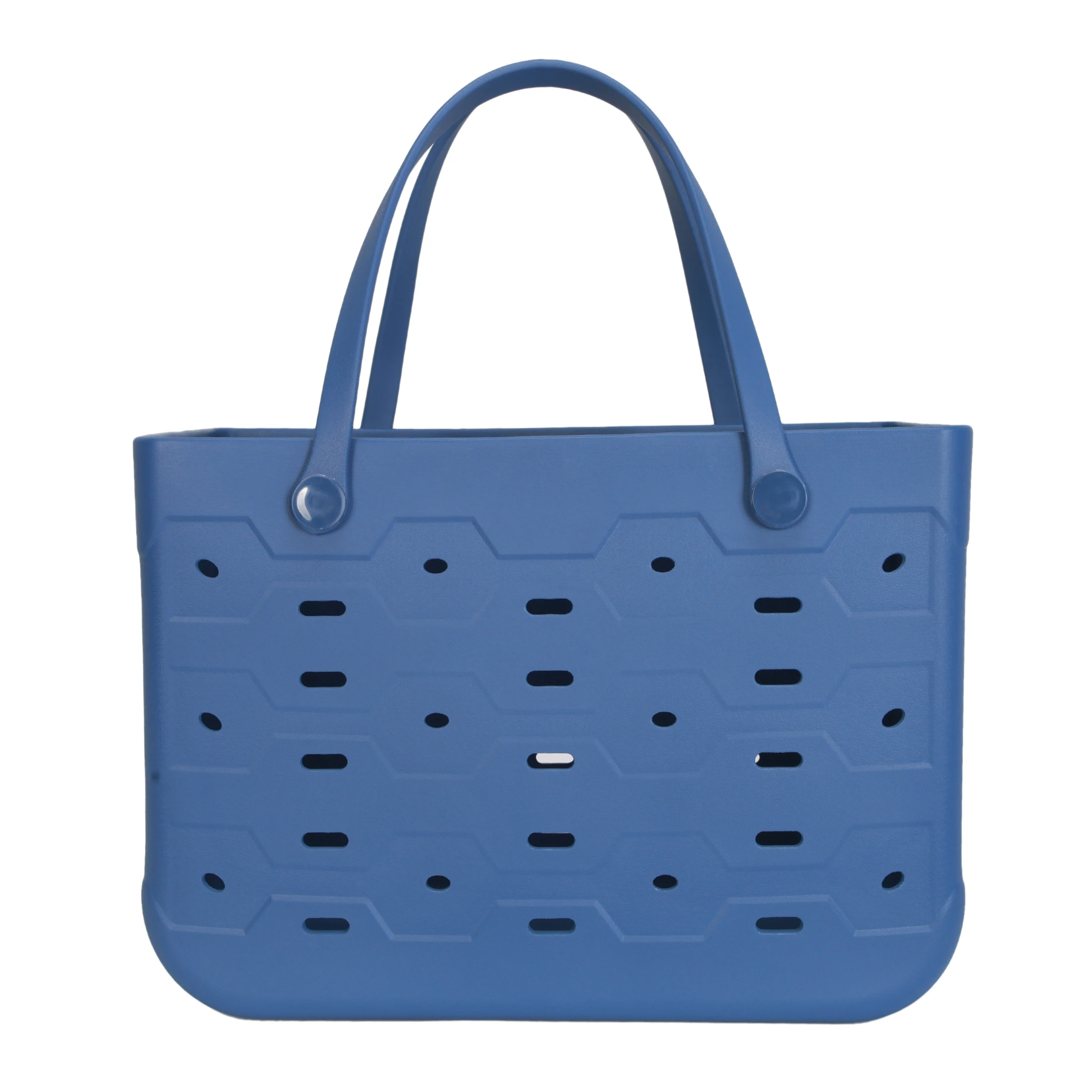 

Large All Purpose Flex Laundry Tote, Washed Indigo – Waterproof & Washable – 18' W x 8.75' D x 13' H