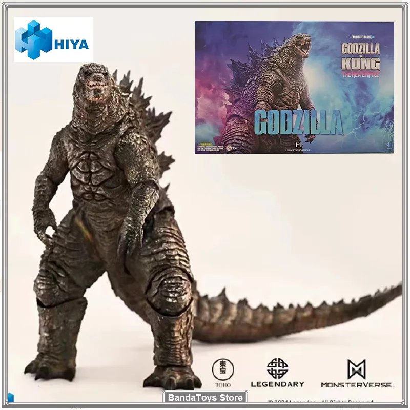 En Stock Original Hiya 7 pouces Godzilla x Kong le nouvel Empire Godzilla 4.0 Rre-evolved Anime figurines de Collection d'action modèle jouets
