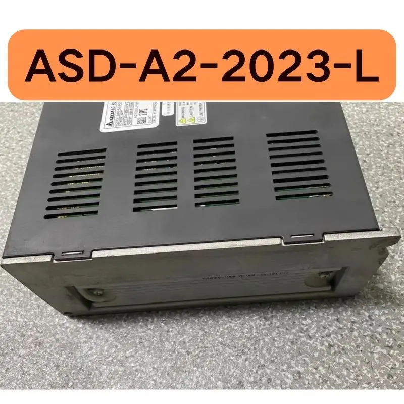 تم اختبار محرك سيرفو ASD-A2-2023-L مستعمل بقدرة 2 كيلو وات بشكل جيد، وظيفة سليمة