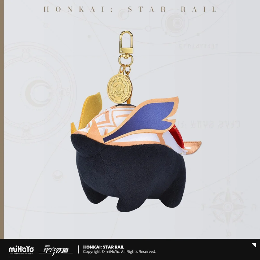 Honkai oficial: Star Rail Topaz Numby 9cm muñeco de peluche llavero colgante juguete Anime 90mm