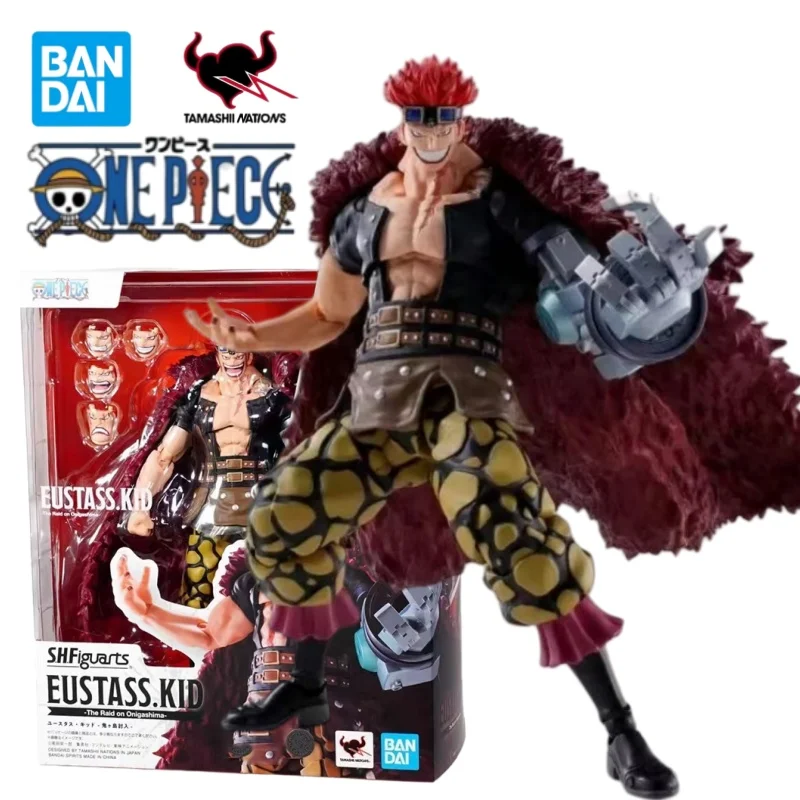 

100% оригинал в наличии Bandai ‌ S.H.Figuarts ONE PIECE Eustass Kid аниме персонаж игрушка модель настольные украшения коллекция подарков