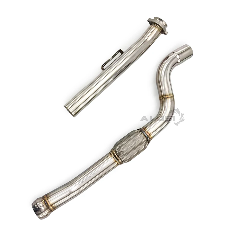 Factory Exhaust front pipe for Mercedes Benz C200 C180 1.8T 2008-2014 ss304 exhaust front section high-performance exhaust