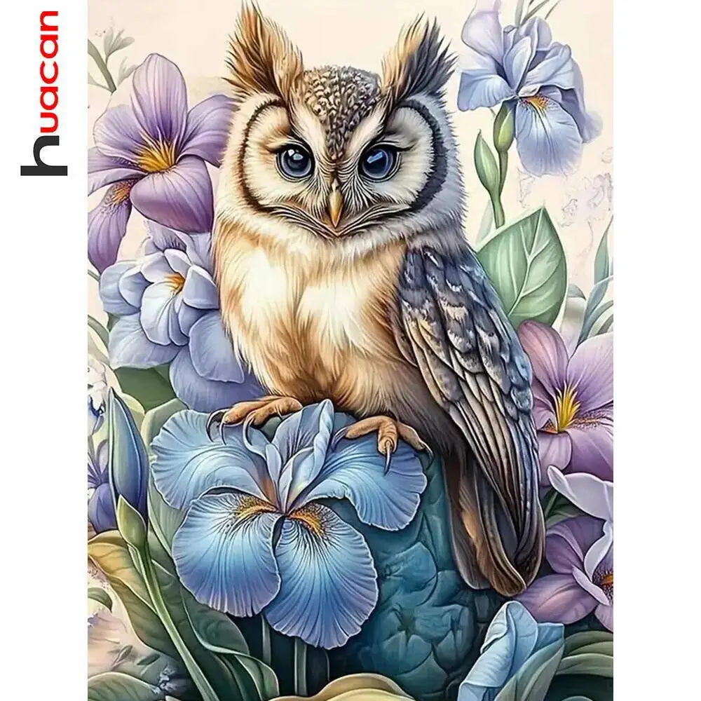 

Huacan алмазная живопись животное панда полная круглая квадратная мозаика гриб новая коллекция домашний декор