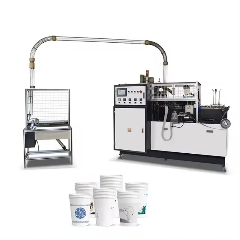 

Hot Sales Automatic New Top Paper Cup Making Machine Price of Paper Cups Machine Disposable Tea Cup Making Machine High Quality