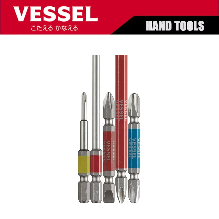 VESSEL color steel batch head cross one word with magnetic double head screws extended wind batch headNO.GS5P-01/GS5P-02/GS5P-03