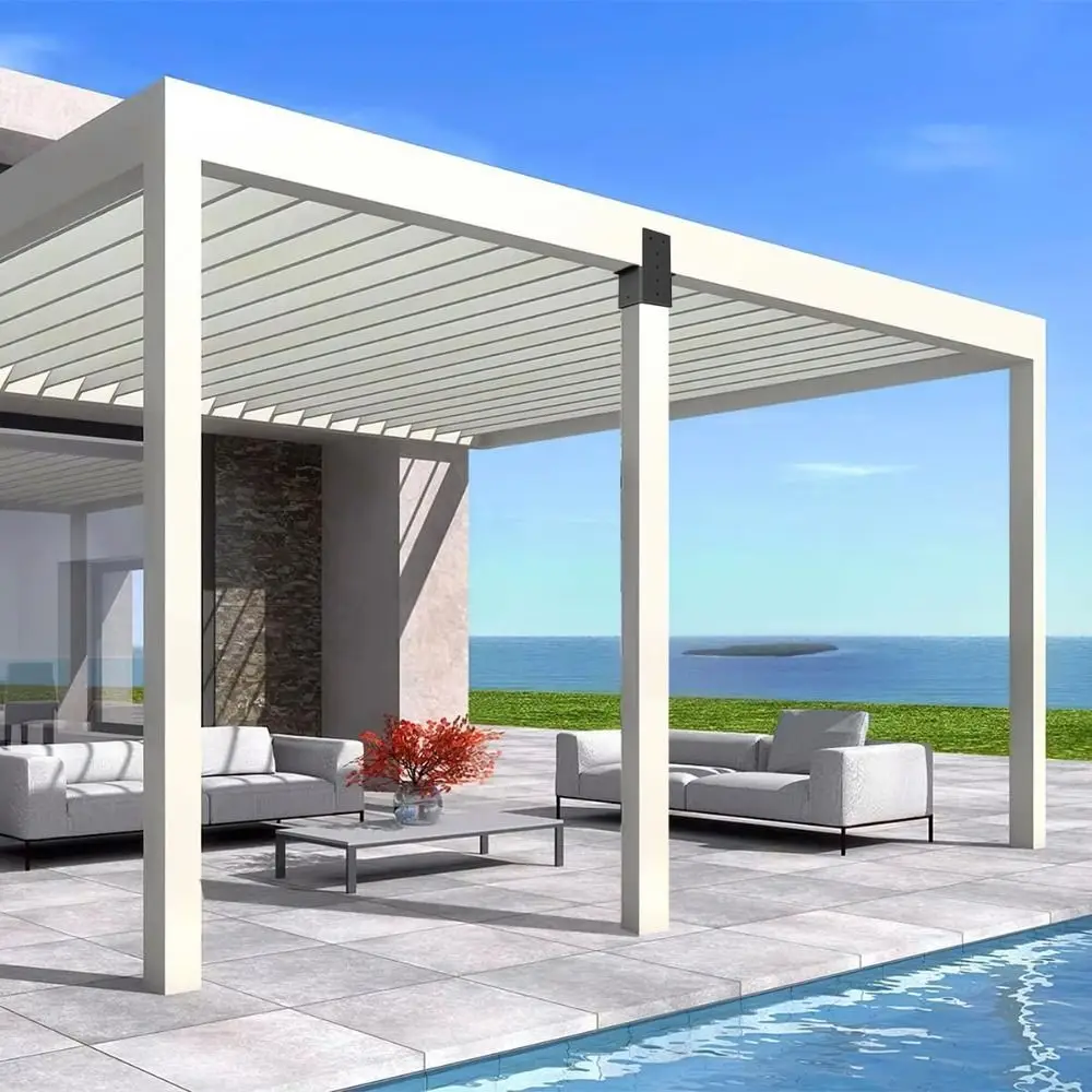 

Черный кронштейн для перголы с винтами, металлический настенный модный металлический кронштейн, прочный сверхмощный соединитель для перил на палубе, терраса