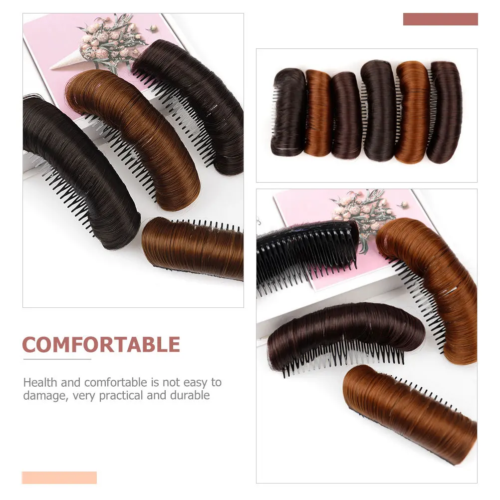 

3Pcs Hair Styling Pads Bump Up Volume Clip for Women Thickened Padding Tool Invisible Support Hairstyle Maker Hair Styling Clip