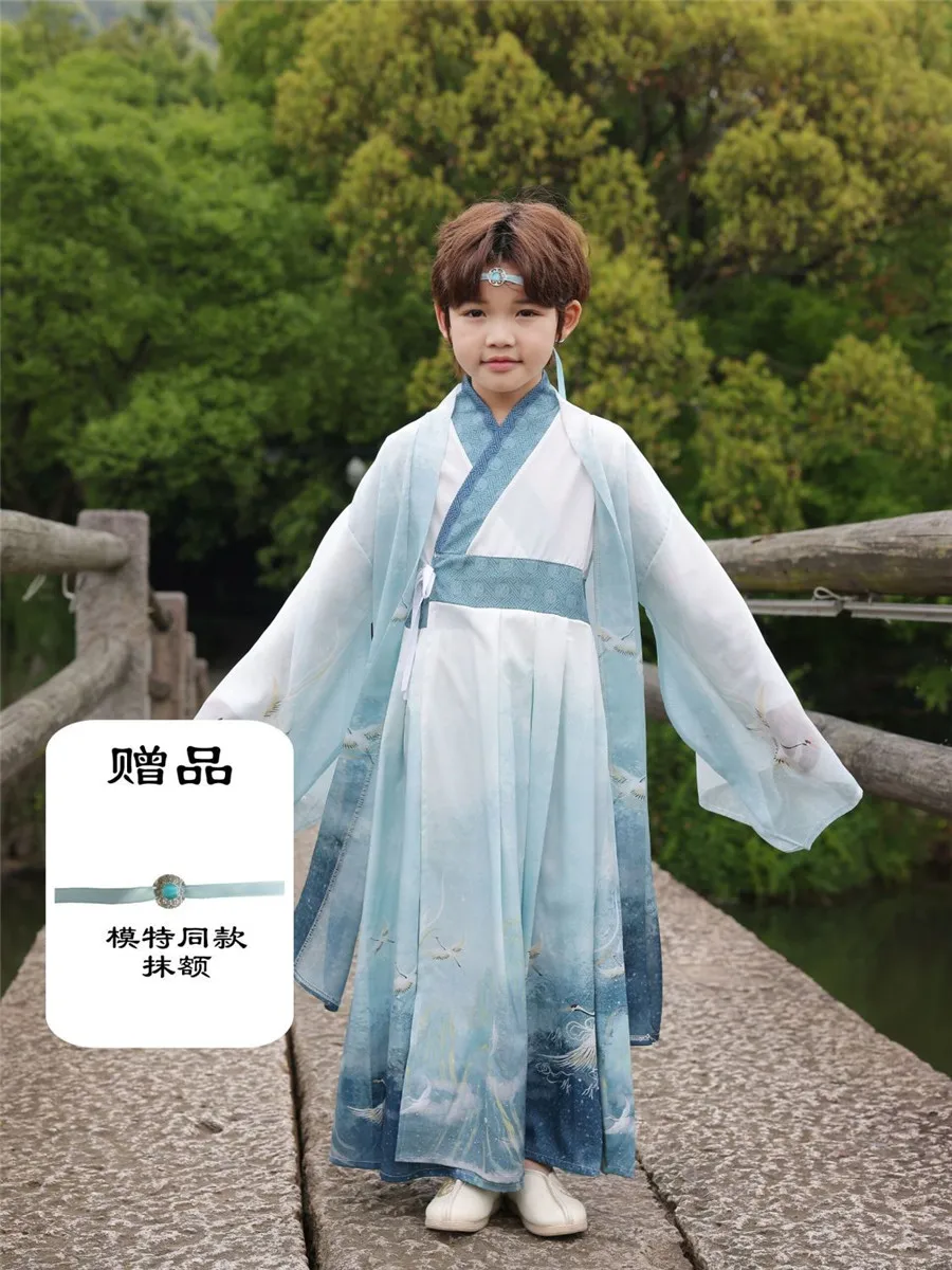 

Chinese Costume Baby Hanfu Dress Girl Sets Traditional Cosplay Children Ancient Tang Suit Outfit Stage Kids Clothes Boy Set