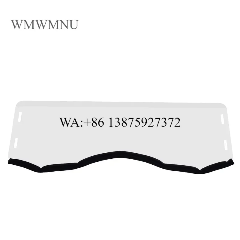 Wmwmnu Half Windshield for 2011-2020 Can Am Commander 800 1000 MAX Polycarbonate 250X Stronger Than Glass