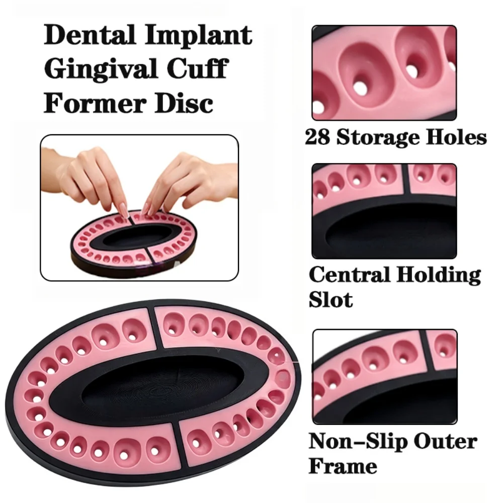Dental High Precision Digital Rapid Molding Device for Personalized Gingival Cuff Former Universal for Multiple Implant Molder