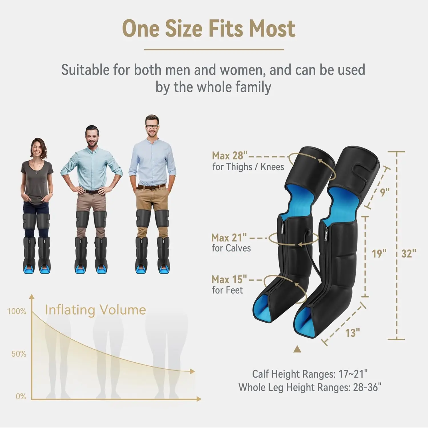 2026 Electric Air Compression Leg Recovery Boots Foot Muscle Relaxer with Heating Feature Relieve Foot Fatiguepromote sales