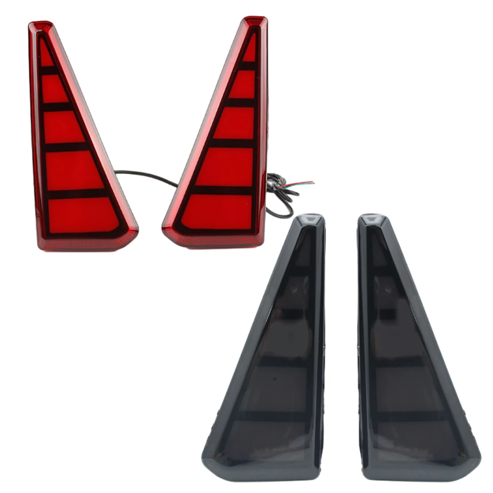 For Toyota NOAH VOXY 80 2019-2020  12V Car LED Rear Bumper Reflector Tail Light  Driving Brake Lamp  Turn Signal