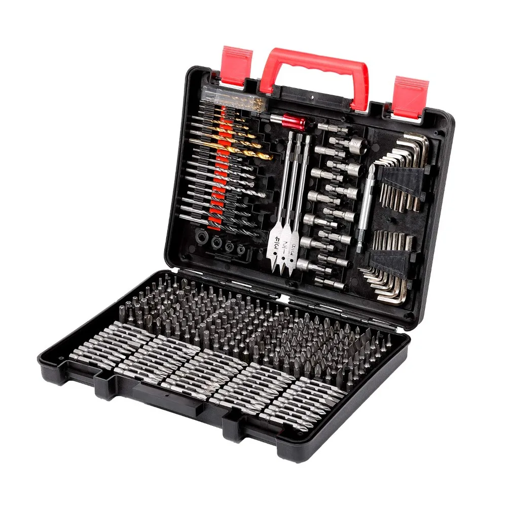 Drilling and Driving Accessory Kit Falling Resistant and Moisture-proof Easy for Organizing Drill Bit Sets