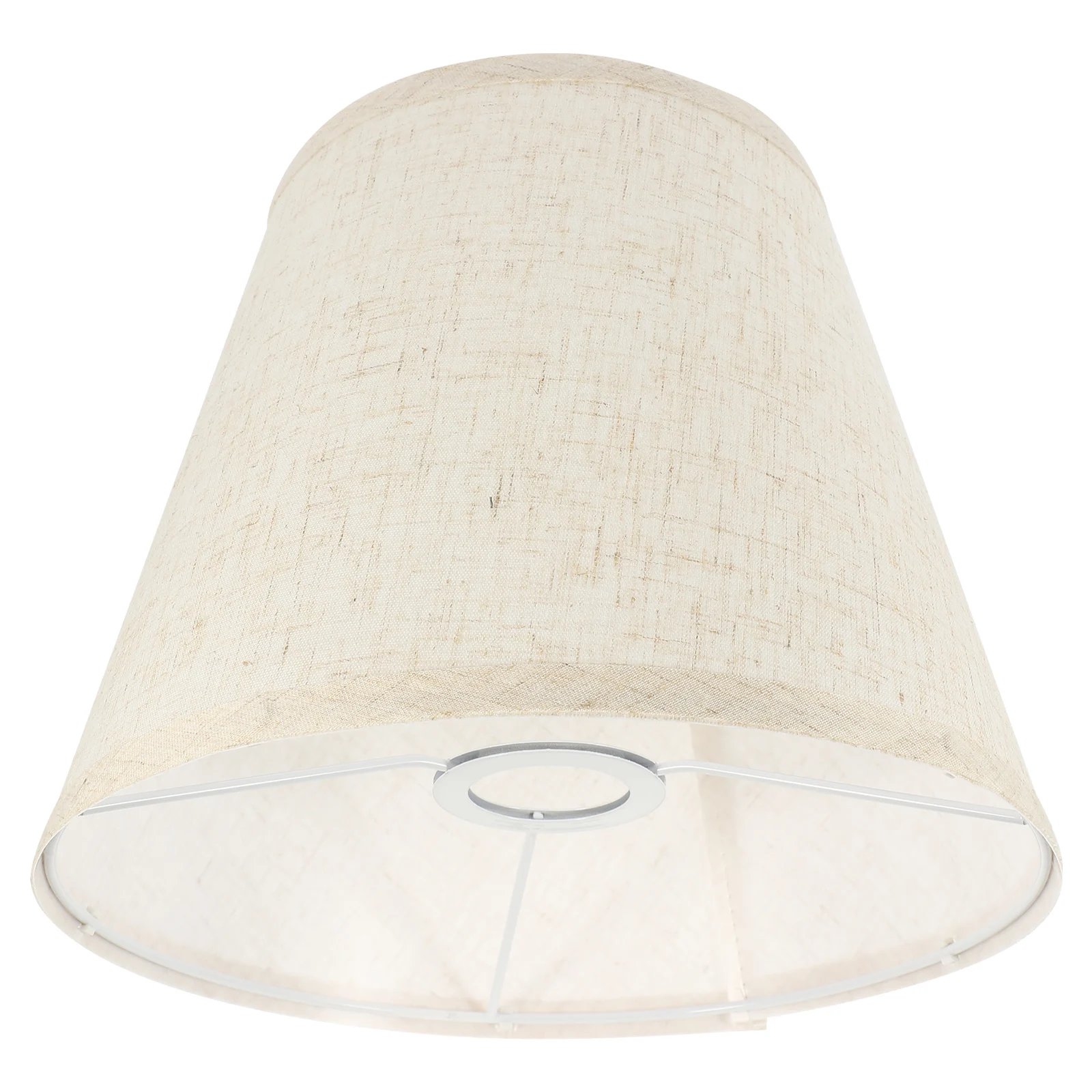 

Linen Cloth Lampshade for Table Lamp Bedside Light Cover Easy Maintenance Soft Comfortable Lighting Lamp Shade