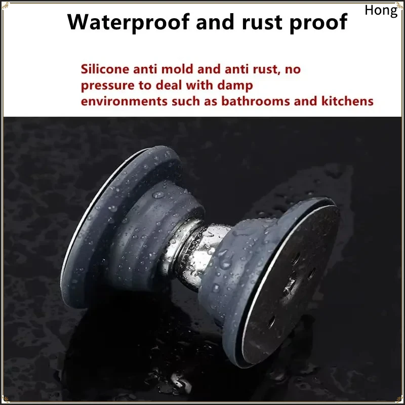 Strong Magnetic Door Absorber Plastic Material Multi Angle Adsorption Thick Base Room Anti Collision Silent Door Stop DoorTop