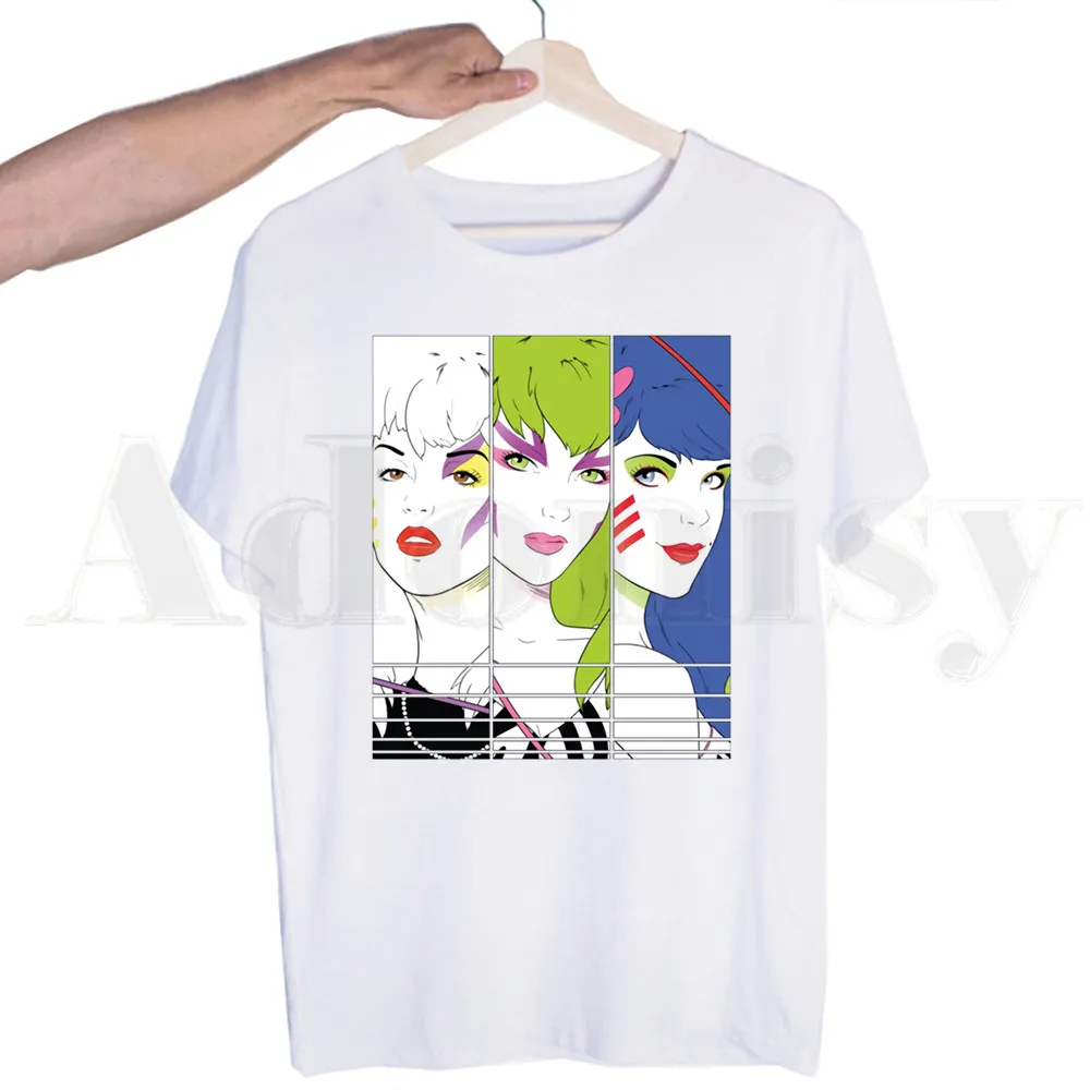 Jem And The Holograms Fashion Hipster Rock Hip Hop Tshirts Men Fashion Summer T-shirts Tshirt Top Tees Streetwear Harajuku Funny