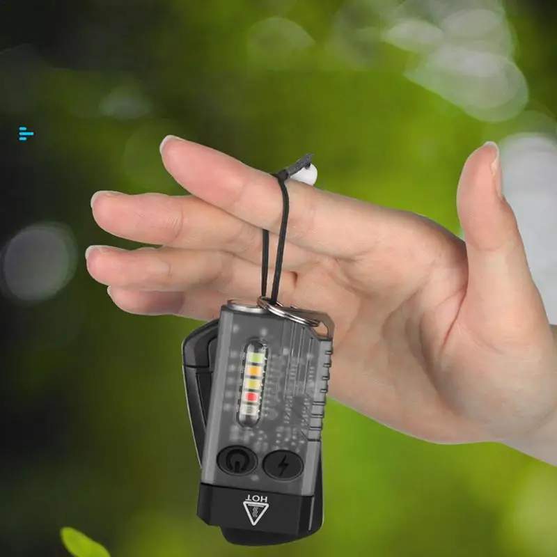 Small Powerful Flashlights Portable Beeping Sound USB-C Rechargeable Torch Handheld Powerful Ultra Bright 14 Modes Waterproof